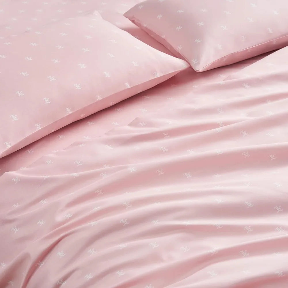 Black Link Logo Printed Comforter Set, Queen – Complete 8-Piece Bed in a Bag Collection