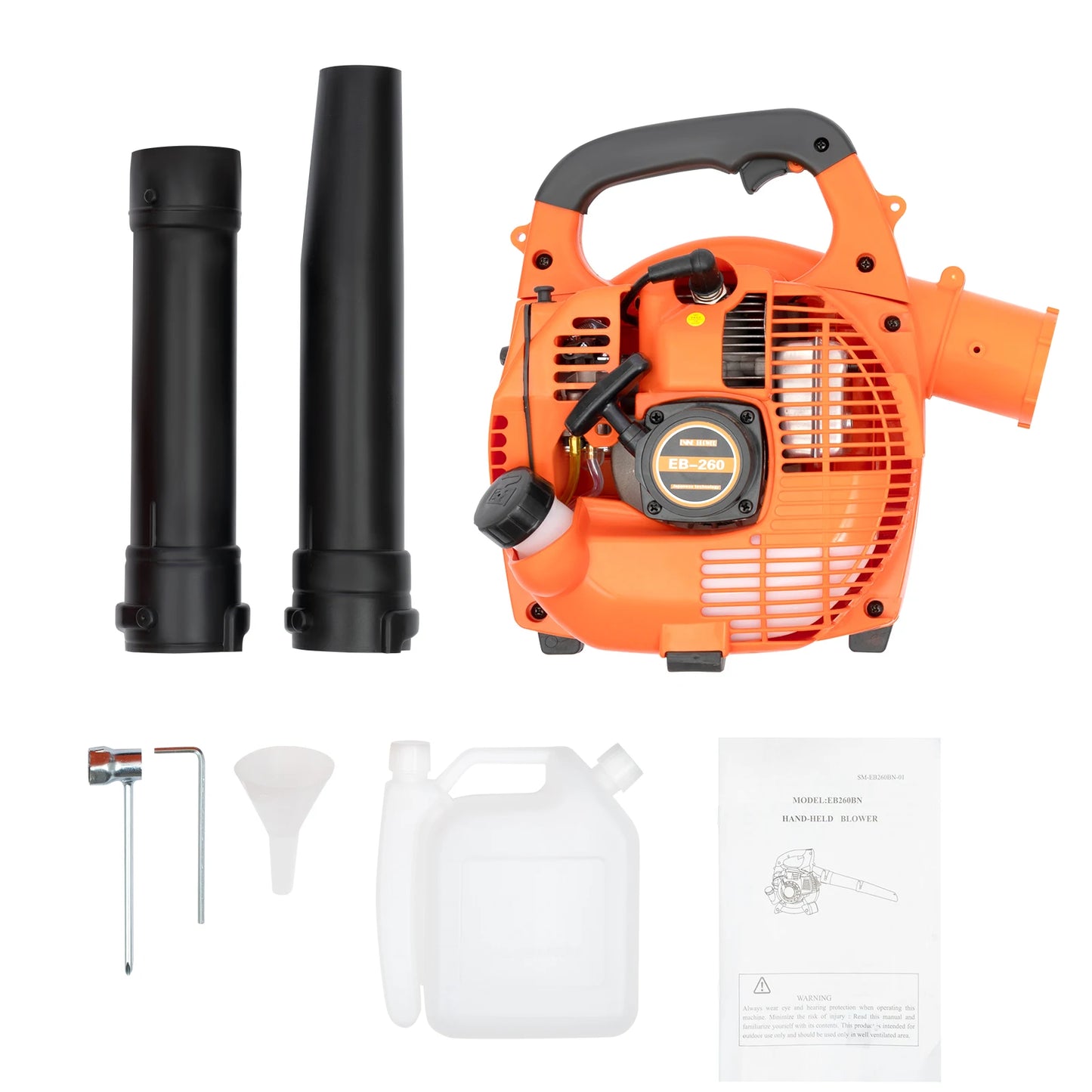 Gas Powered 2 Stroke Leaf Blower Yard Cleanup Tool Handheld