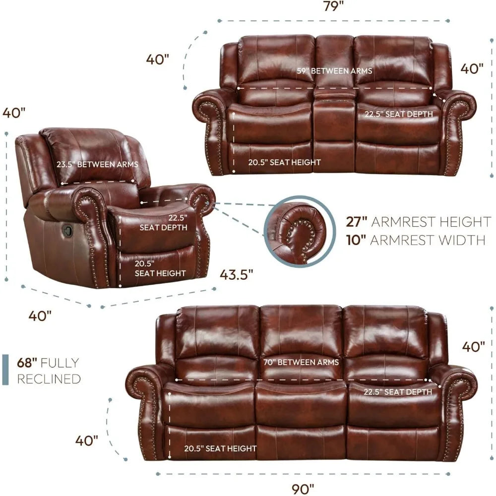 Cambridge Telluride 3 Piece Deep Seating Sofa Console