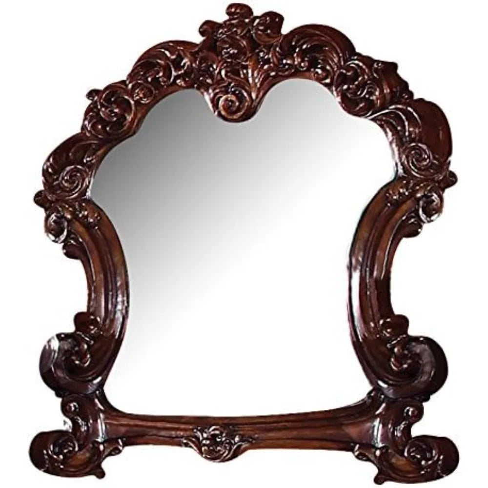 Vendome Bedroom Set with King Bed, Nightstand, Dresser and Mirror