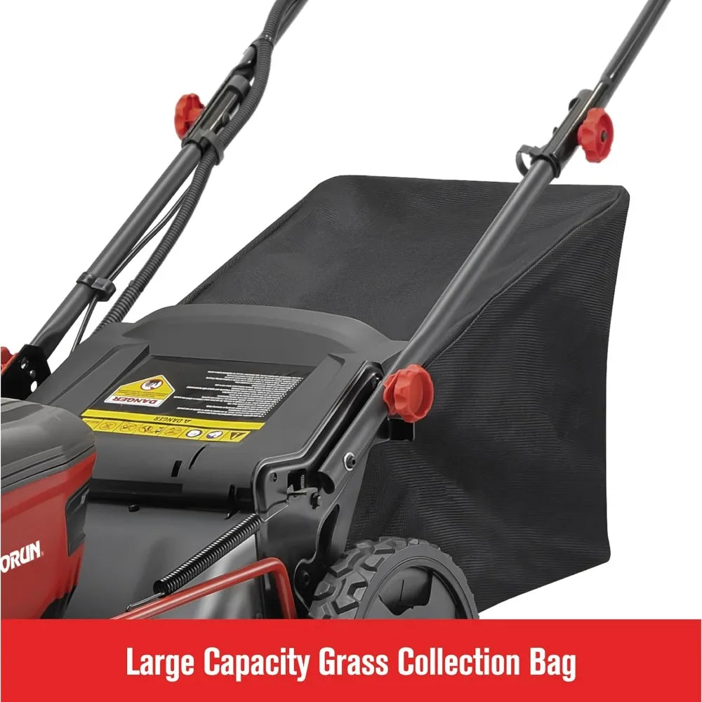 60V Cordless Lawn Mower With 21 Inch Steel Deck Battery
