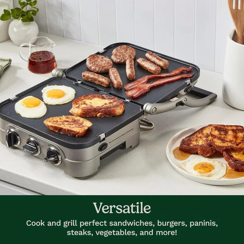 Cuisinart Panini Press Griddler 5 In 1 Sandwich Maker