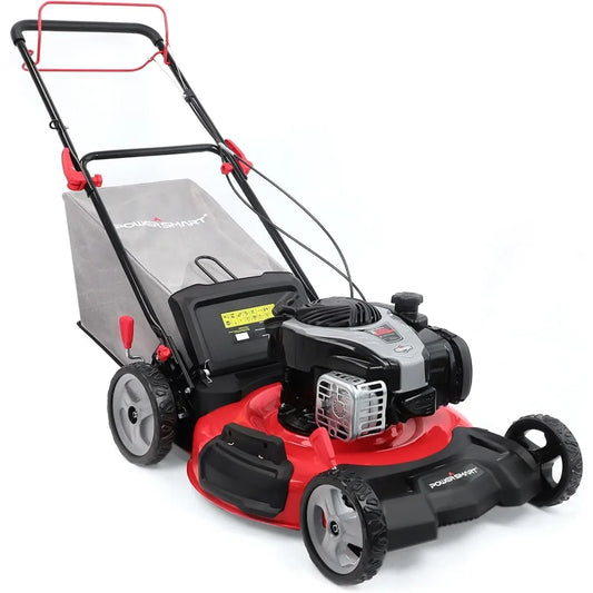 Self Propelled Gas Lawn Mower 22 Inch Briggs Stratton