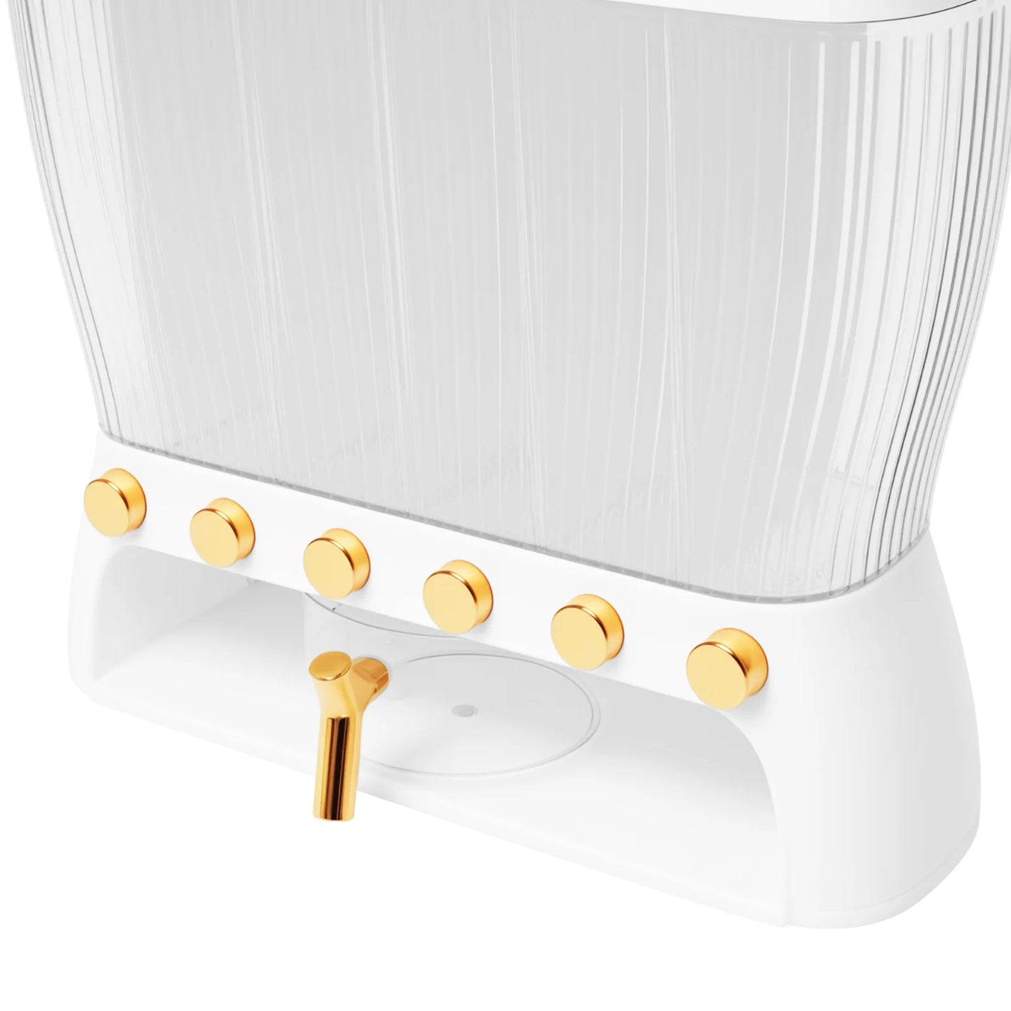 Six-grid Dry Food Dispenser Kitchen Storage Container Clear Dry Food 6 Grid Beans Rice Cereal dispenser Rice Tank Grain Box