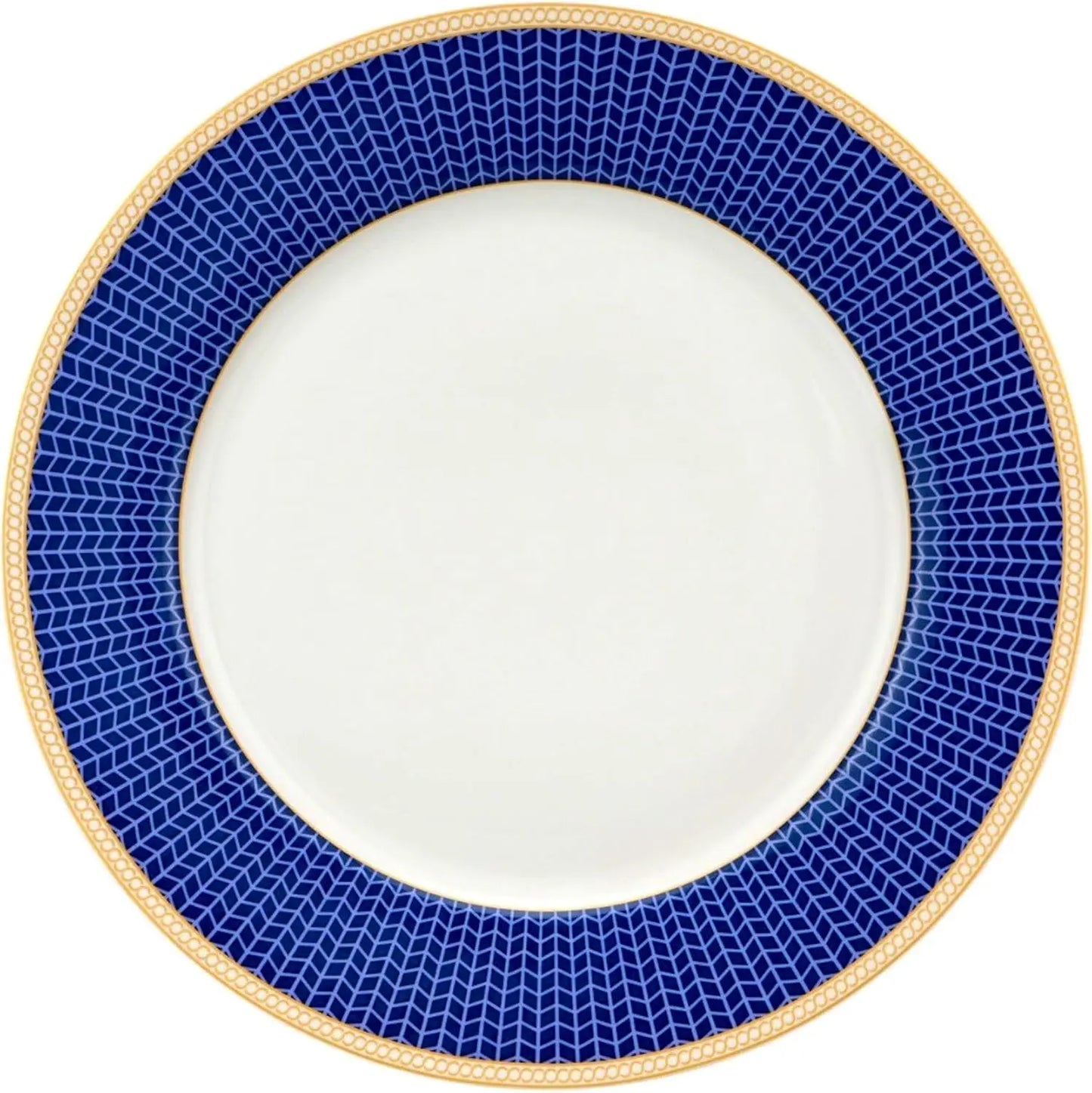 Bone China Dinnerware Set of 24 for 6 pers. Dessert Plate Dinner Plate Soup Plate with Serving Bowls (Melodie de Fleurs)