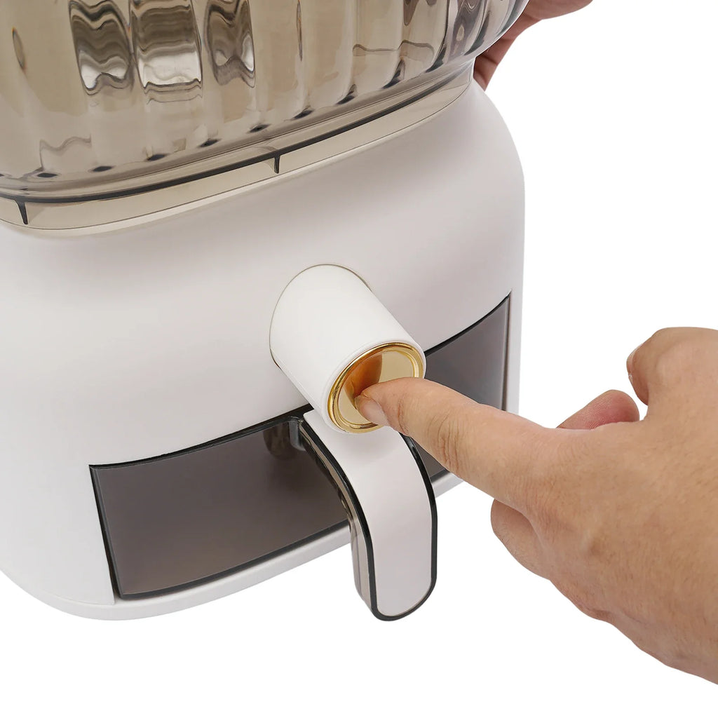 22Lbs Rice Dispenser,Large Sealed Grain Storage Container with Rice Cup Food Dispenser Kitchen Organizer for Rice, Beans, Grains