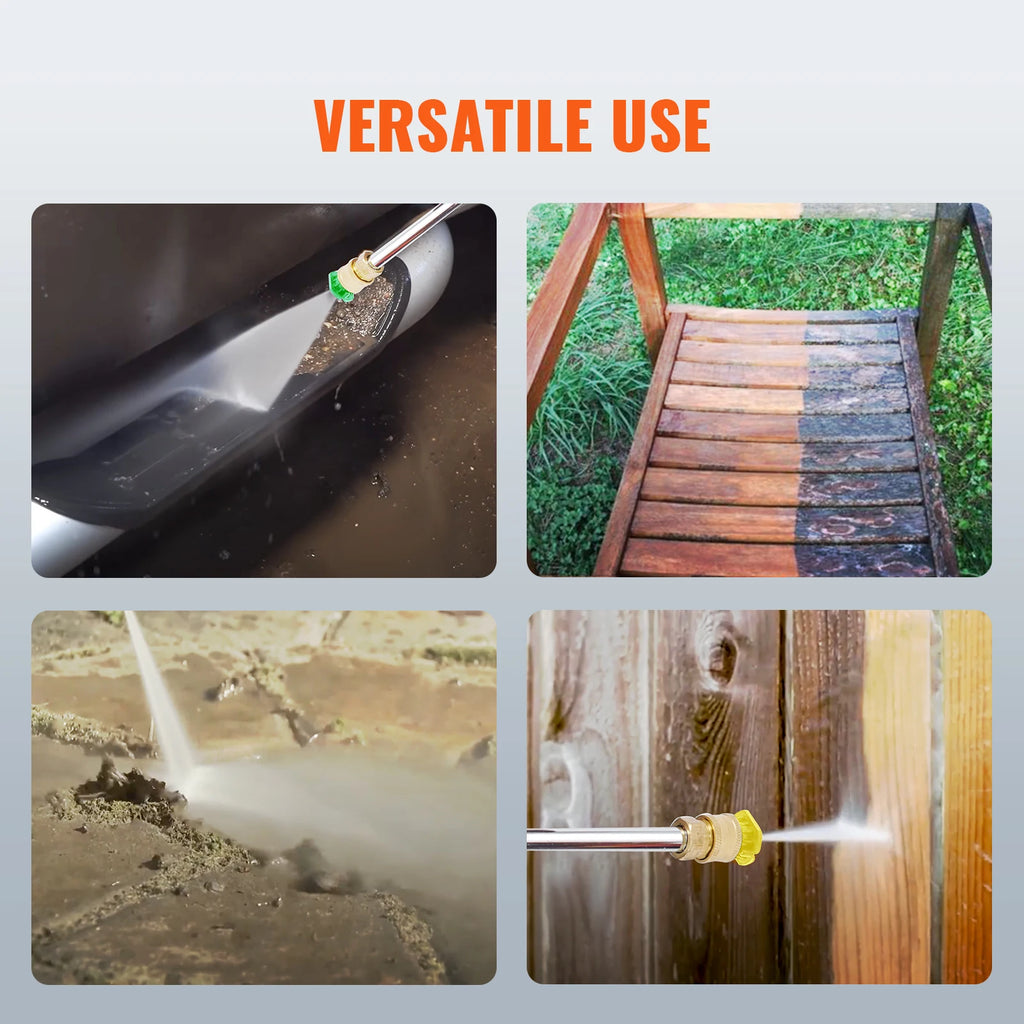 SucceBuy 3600 PSI Gas Pressure Washer With Copper Pump Kit