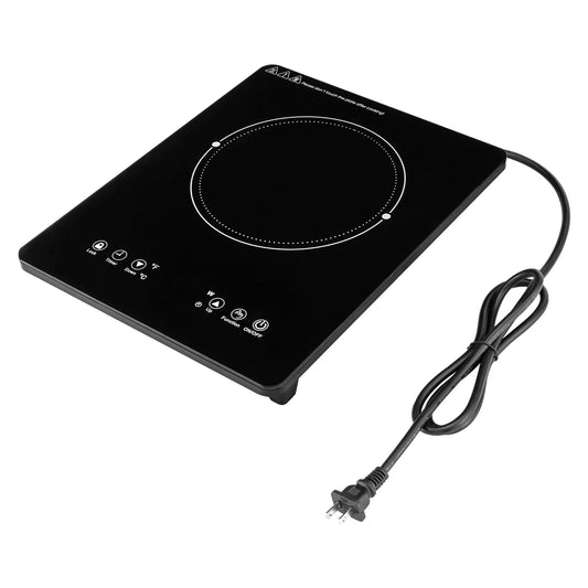 1800W Induction Cooktop Portable Low Noise Ultra Thin Countertop Plate