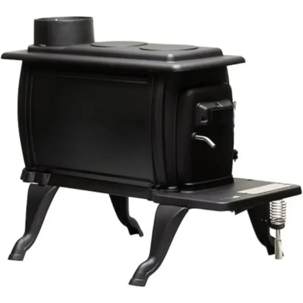 Cast Iron Wood Stove 54,000 BTU With Cool Touch Handle
