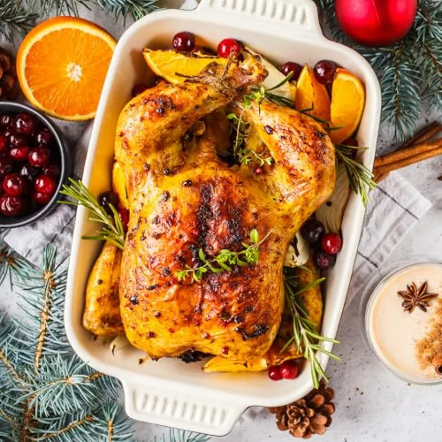 Electric Turkey Roaster With Self Basting Lid 8 Qt Stainless