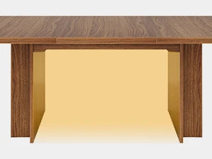 Farmhouse Dining Table 63-Inch For 6 To 8 With Storage