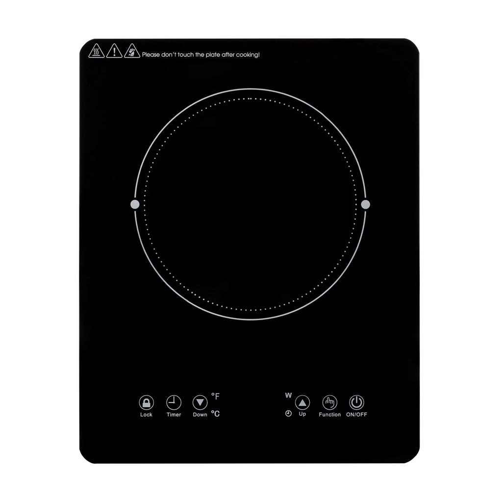 1800W Induction Cooktop Portable Low Noise Ultra Thin Countertop Plate