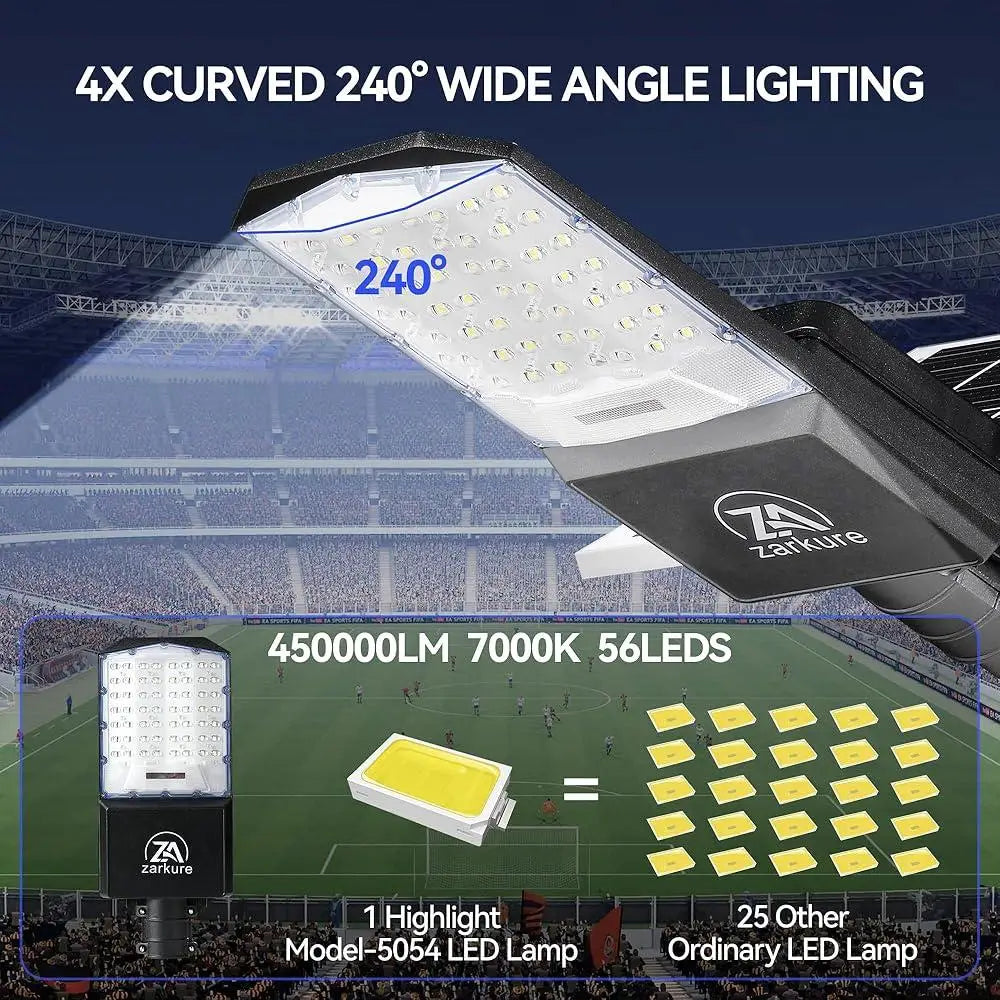 5000W Solar Street Lights IP67 Waterproof Floodlights