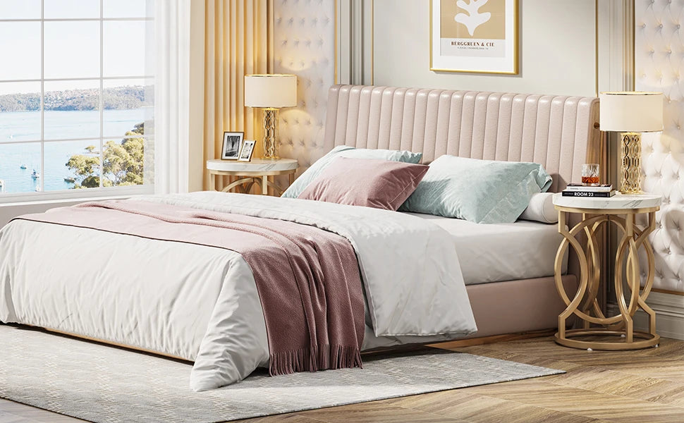 Round End Table Multifunctional Accent Side Table With Faux Marble