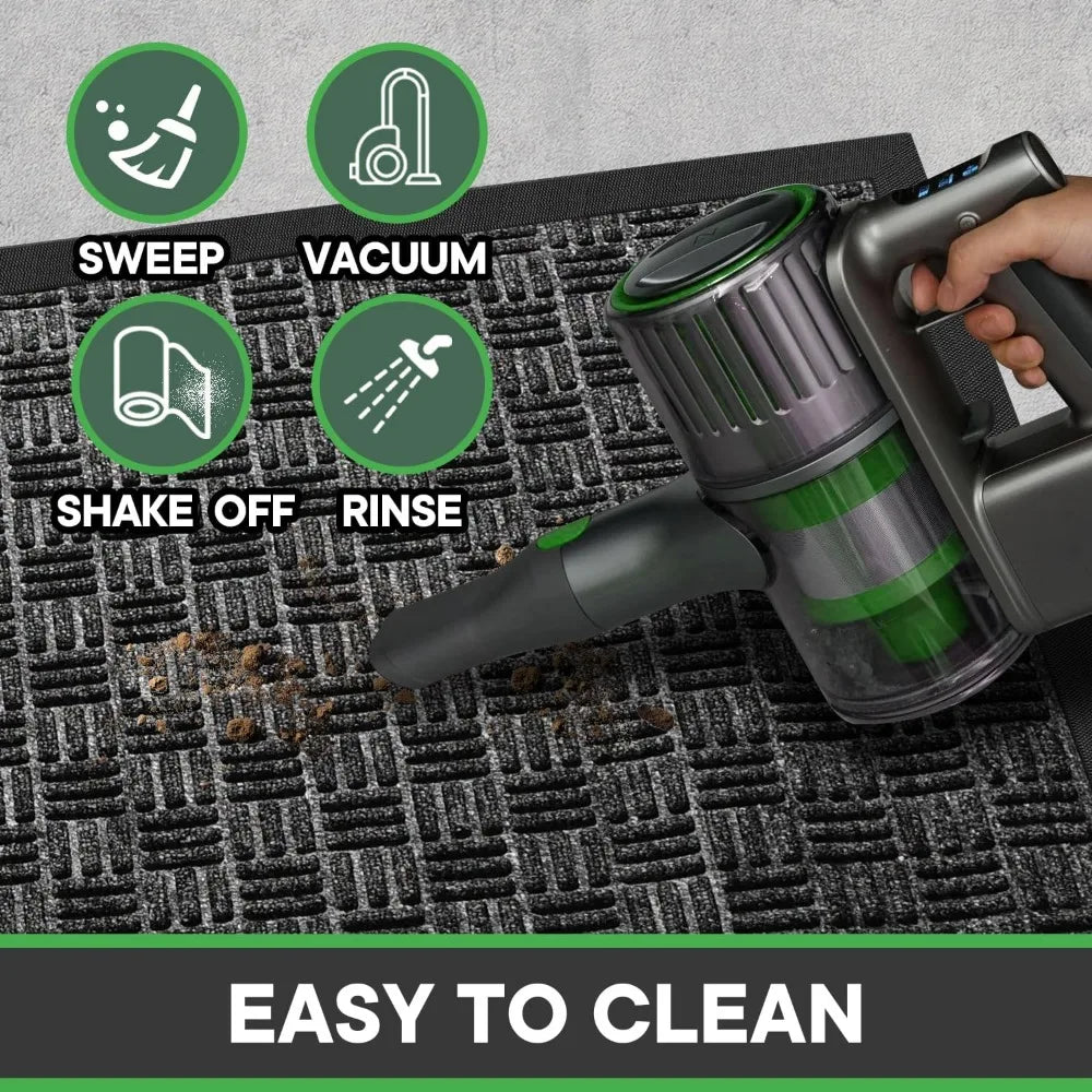 Front Door Mat Heavy Duty Dirt Trapper Absorbent Waterproof