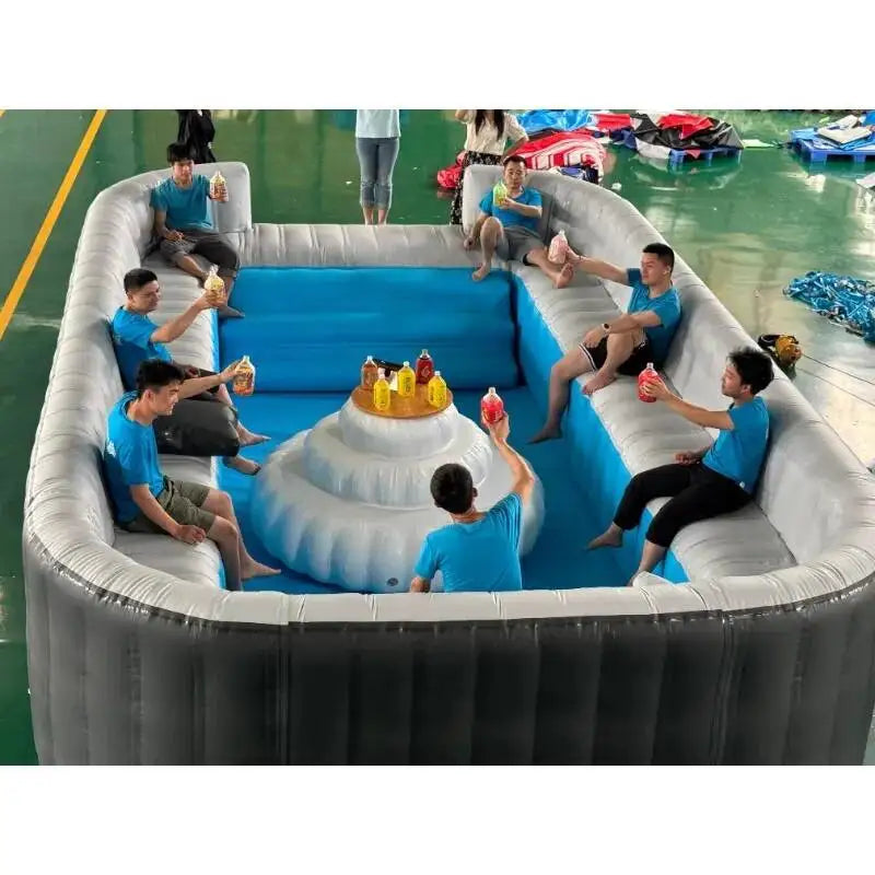 Commercial Inflatable Sofa Pool Lounge for Outdoor Parties and Events
