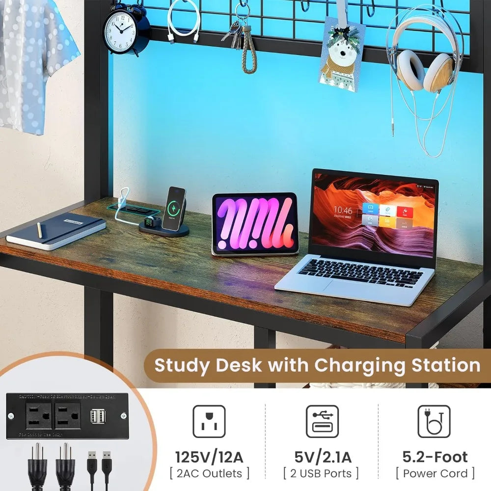 L Shaped Twin Over Twin Bunk Bed With Desk Storage