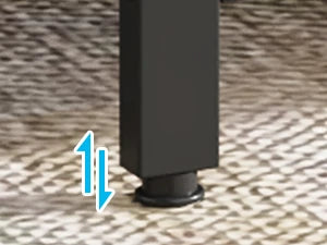 Sofa Console Table With Shelves And Storage For Living Room