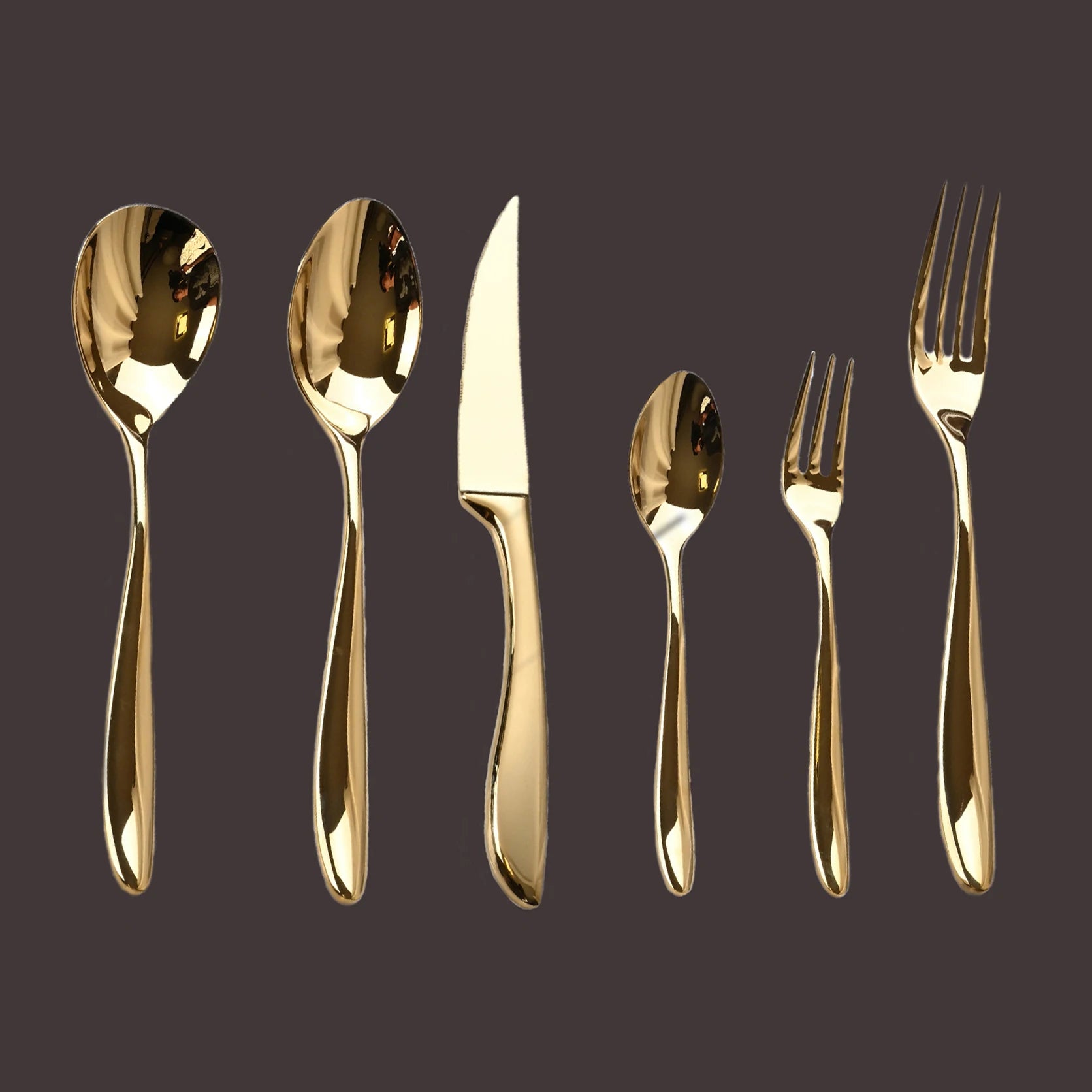 High-end 304 stainless steel restaurant and hotel creative high-end tableware steak, knife, fork and spoon set