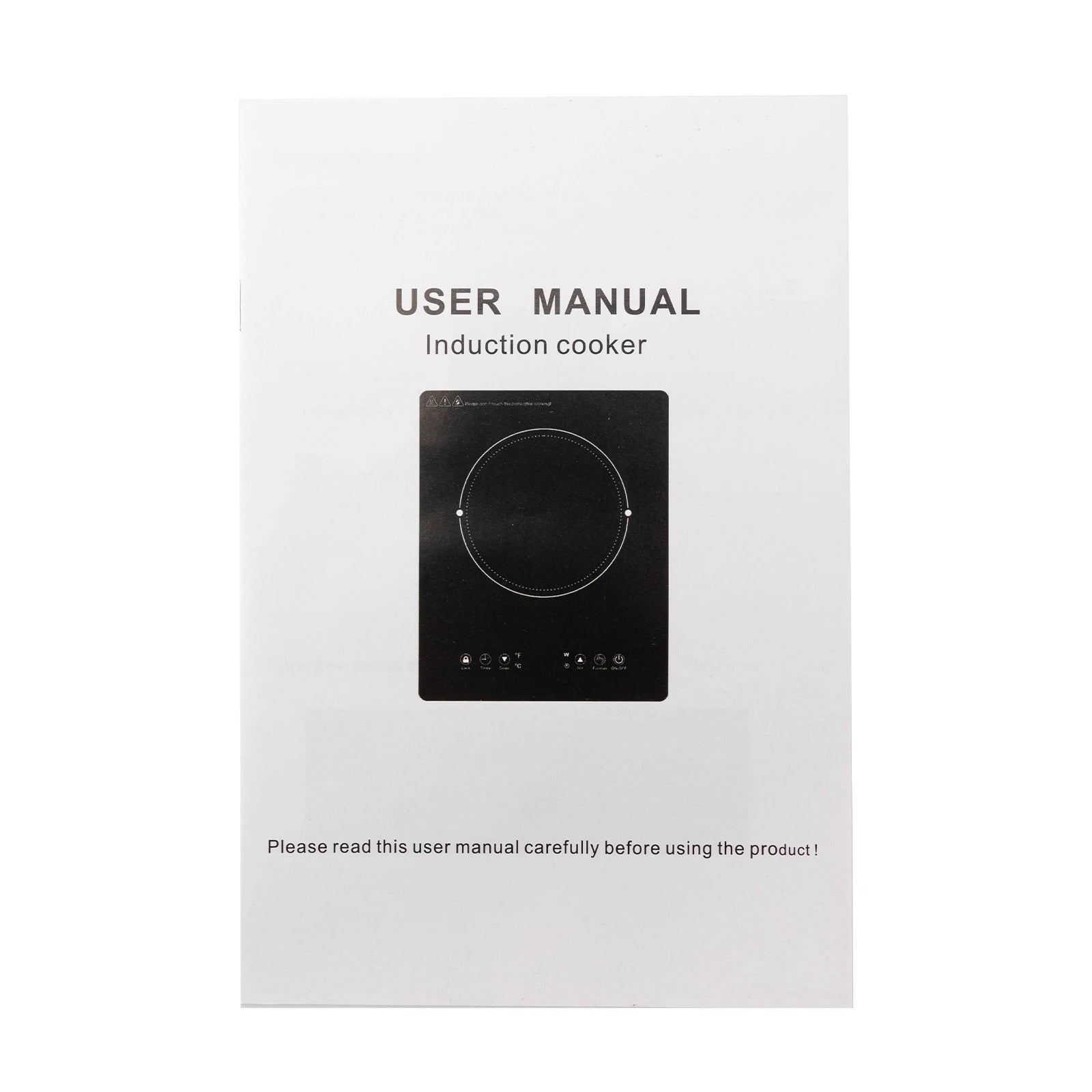 1800W Induction Cooktop Portable Low Noise Ultra Thin Countertop Plate