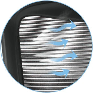 600 LB Big and Tall Office Chair with 3D Flip Arms Large Wheels Extra Wide Seat