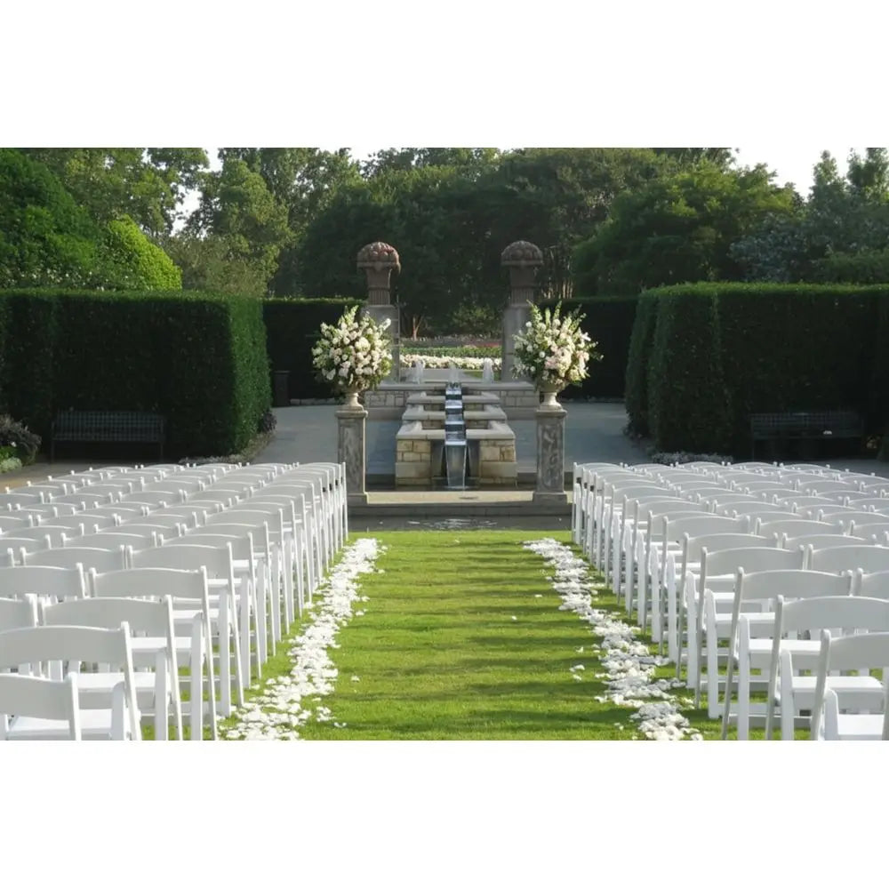 White 4 Piece Lightweight Resin Folding Chairs With Padding 800lb