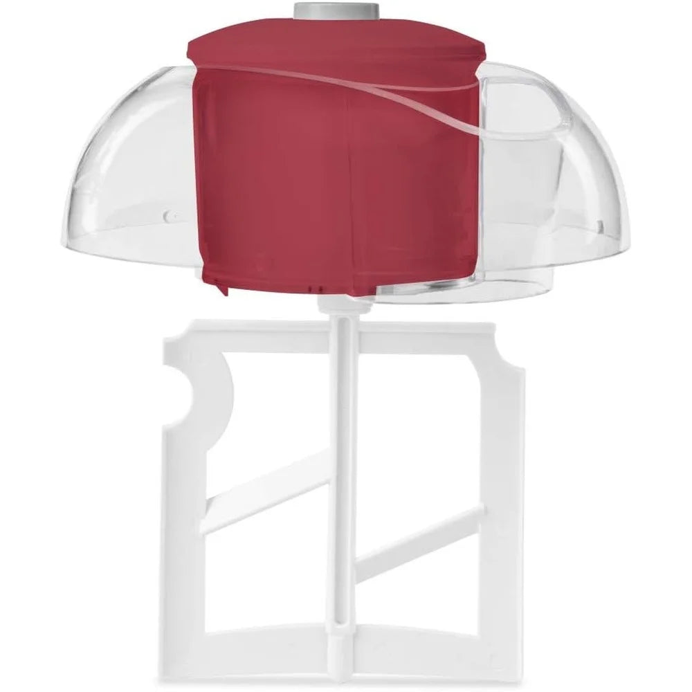 Automatic Ice Cream Maker 1.5 Quart Frozen Yogurt Red